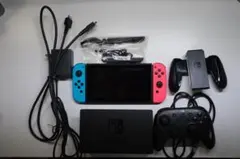 【プロコン付き】NintendoSwitch 本体セットmicroSD 64GBのサムネイル