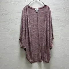 超美品✨OLD NAVY 五分袖 カーディガン ボルドー Sのサムネイル