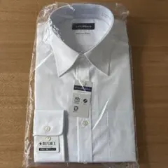 LES MUES　長袖　ワイシャツ　41-84　ホワイト　防汚加工