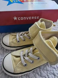 CONVERSE イエロー ハイカットスニーカー