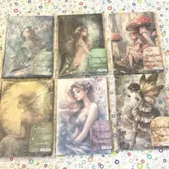 №41 コラージュ素材 素材紙 デザインペーパー