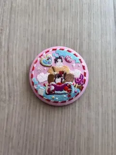 【まとめ買い歓迎】ディズニー 刺繍缶バッチ2 シュガーラッシュ