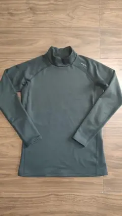 TIGORA ハイネック長袖裏起毛アンダーシャツ ブラック size150