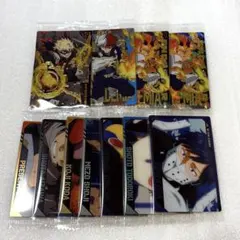 【僕のヒーローアカデミア】　ウエハース第4弾　メタリックプラカード11枚