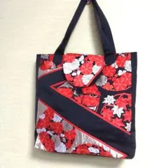 帯のリメイクトートバッグ