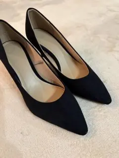 黒 スエード ハイヒールH&M 35