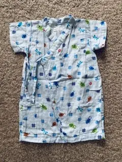 ミキハウス  甚平 ロンパース 男の子  60  mikihouse