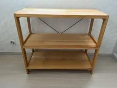 IKEA 廃盤カラー コールビョーン グリーン ボックス 棚 イケア ラック