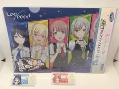 ラッキーくじ プロセカ D賞クリアファイル＆ステッカーセット＆アクリルバッジ2個