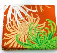 未使用品　名古屋帯　菊レトロ可愛いのサムネイル
