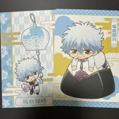 銀魂　キャラポップストア　花鳥風月　特典　坂田銀時　イラストシート　ポストカード