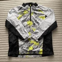 umbro 迷彩柄 ハーフジップピステ 150