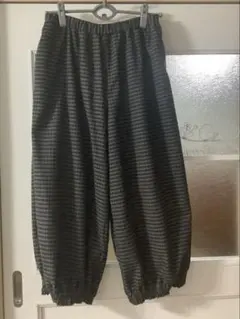 サマンサモスモス　裾ギャザーバルーンパンツ