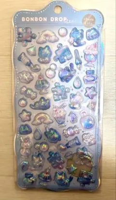 ボンボンドロップシール　そらねこ　ボンボン　クーリア