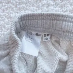 UNIQLO グレー スウェット Lサイズ ビック ゆるい ワイドパンツ