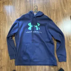 UNDER ARMOUR ネイビー パーカー　2XL