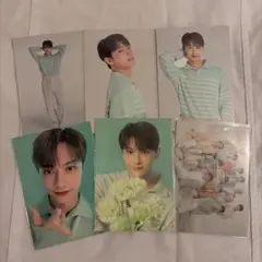 SEVENTEEN HANABI ジュン、全体トレカ6枚セット