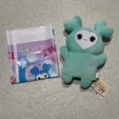 【新品】TWICE LOVELYS　ぬいぐるみ パペット　ミナ　ショッパー付き