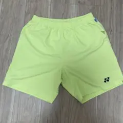 ヨネックス ハーフパンツ ライムグリーン