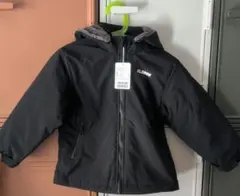 XLARGE ブラック ダウンコート 110cm　未使用　新品