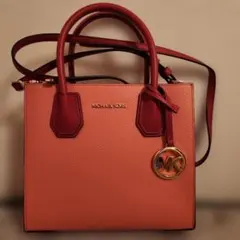 【未使用・美品】MICHAEL KORS 2way ハンドバッグ ピンクのサムネイル