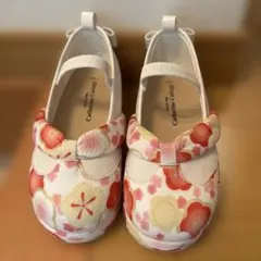 花柄キッズ草履風シューズ　18 キャサリンコテージ