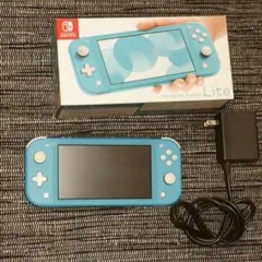 ​【純正アダプター付】Nintendo Switch Lite ターコイズ 本体