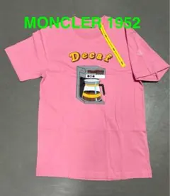【新品】MONCLER 1952 ピンク Tシャツ