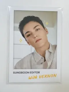 SUNGBOON EDITOR 成分エディター バーノン ポストカードセット