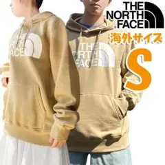 ノースフェイス パーカー メンズ バックプリント カーキ 海外Sサイズ tb