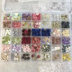 お花❁42マス分❁ネイルパーツたっぷり☆まとめ売り ⑥