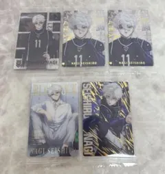 ブルーロック ウエハース SR カード 凪誠士郎 セット