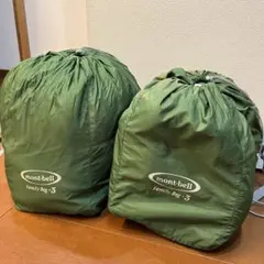 mont-bell Family Bag #3 寝袋 2点セット キャンプのサムネイル