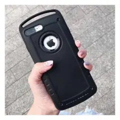 ラスト1点❣️iPhone11promaxケースブラック韓国ブランド手帳型メンズ