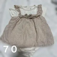 Natural Basic Style ワンピース 70サイズのサムネイル