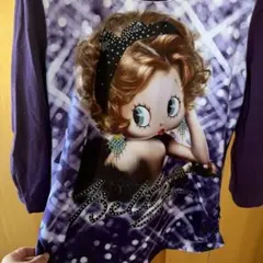Betty Boop ベティ・ブープ 七分袖 カットソー