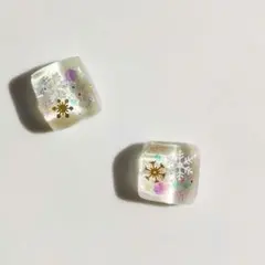 オーロラのカケラのピアス/イヤリング*《I》