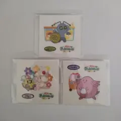 ポケモンデコキャラシール【第210弾】3枚セット