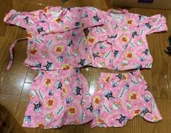 アンパンマン　甚平　80 双子　2着セット