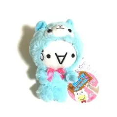 (新品未使用)顔文字アルパカぐるみ 着ぐるみぬいぐるみタグ付き。