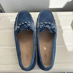 UGG ネイビー モカシン