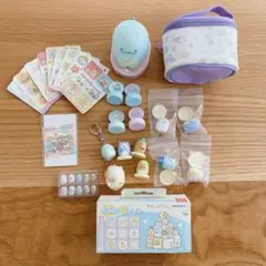 すみっコぐらし カードゲーム スタンプ シール ランプ キーホルダー フィギュア