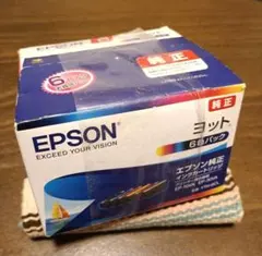 未使用 EPSON エプソン 純正カートリッジ インク　ヨット 6色のサムネイル