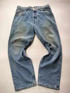 USA製 CHOCOLATEJEANS ライトブルー ワイドテーパード デニム