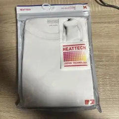 UNIQLO HEATTECH VネックT 九分袖 ホワイト Mのサムネイル