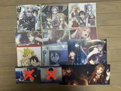 ソードアート・オンライン SAO 色紙 ブロマイド ポストカード 映画入場者特典