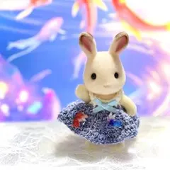 シルバニア　ドレス　金魚　ハンドメイド