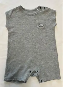 THE NORTH FACE グレー ロンパース　サイズ80