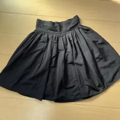 GU ブラック フレアスカート Mサイズ