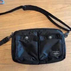 PORTER ブラック ショルダーバッグ